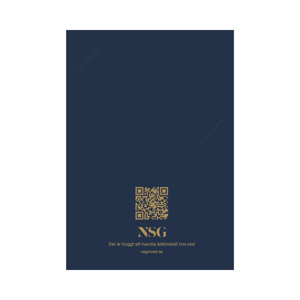 NSG SLEEVE TILL GULDTACKOR - BLÅ