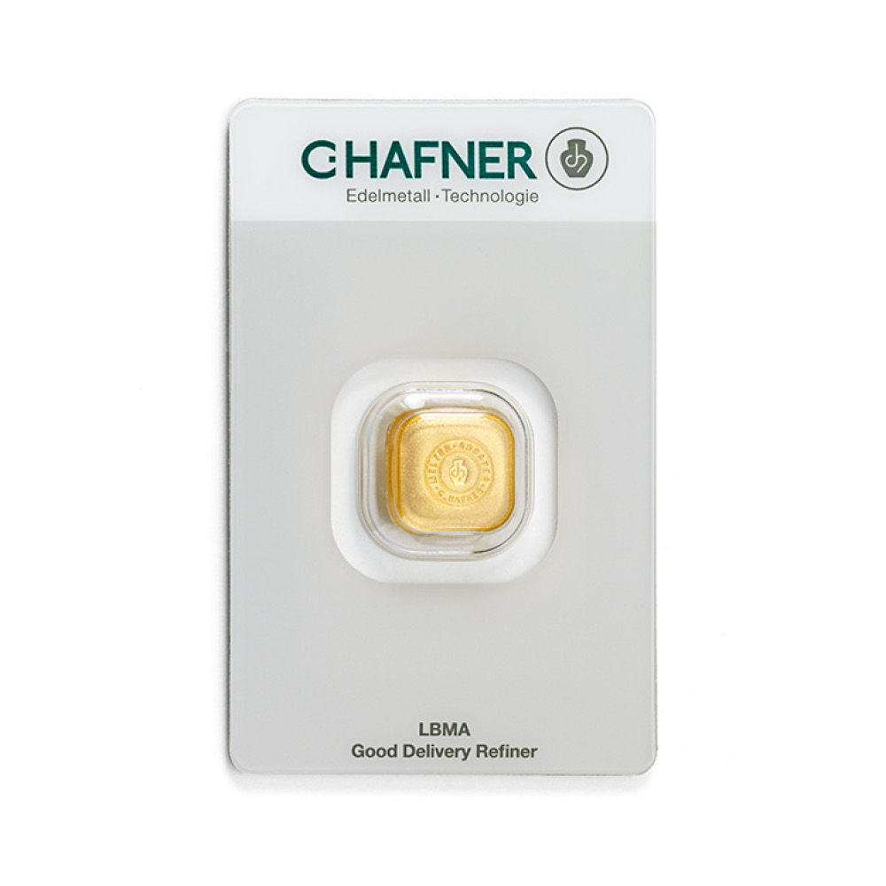 Guldtacka Gjuten C.Hafner 1 Oz