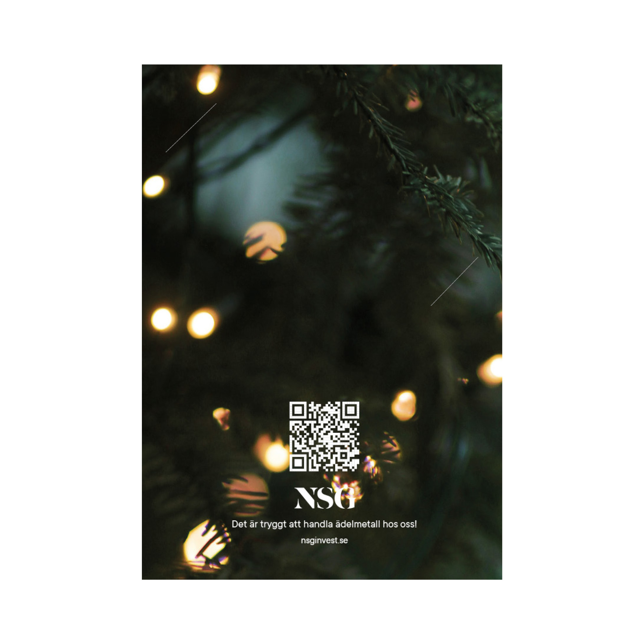 NSG SLEEVE TILL GULDTACKOR - JULGRAN